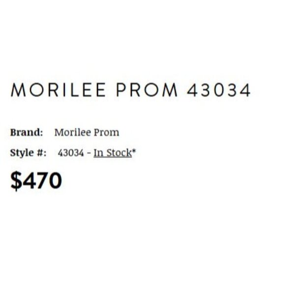 Morilee Madeline Gardner Navy Blue Mermaid Gown Size 6 - Picture 9 of 9